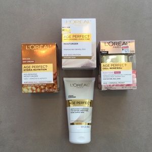 LOREAL 'AGE PERFECT' BUNDLE - 4 PCS - NWT